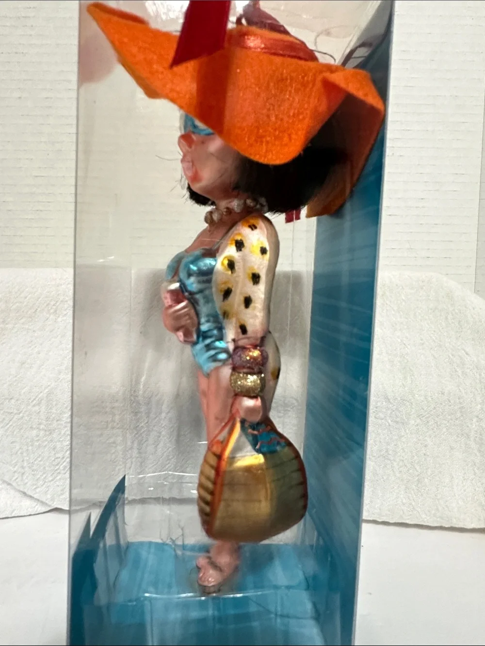 Pier 1 Imports Collectible Ornament Camila 8” Tall Beach Whimsical Theme
